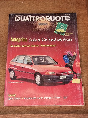 Quattroruote dicembre 1991 - quattroruote,