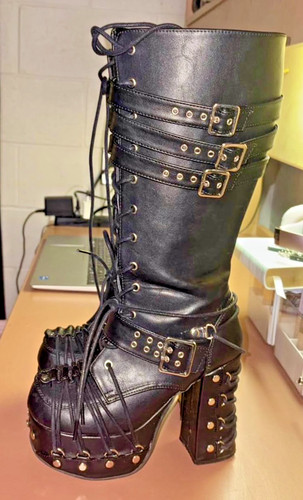 Demonia charade 206 black - demonia,