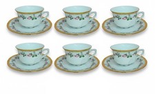 Set 6 Tazze TÈ Porcellana