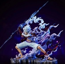 Action Figure One Piece Luffy Gear 5 Nika 28 Cm Da Collezione!