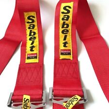 Cintura di sicurezza 4 punti SABELT rossa 140cm