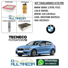 KIT TAGLIANDO FILTRI BMW SERIE