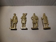 KINDER FERRERO: METALLO: SERIE 4 SCOZZESI DORATI 1993