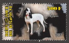 ARIEGEOIS HOUND ** Francobollo