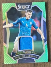 Panini Select Calcio 2016/17 Seleziona Swatches VERDE FLUO Matteo Darmian Italia /60