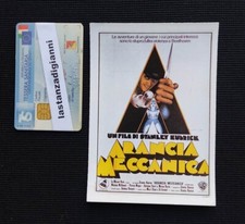 ARANCIA MECCANICA mini locandina CIAK cinema film collezione stampa cartolina