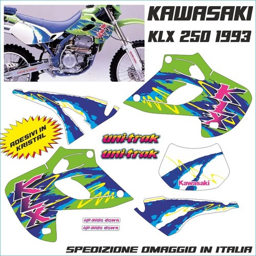 Kawasaki klx 250 1993 - klx, adesivi