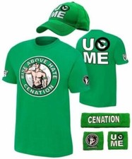 Cappello T-shirt Braccialetti per John Cena Costume Regalo Jogger Uomo Bambini Ragazzi Hot 