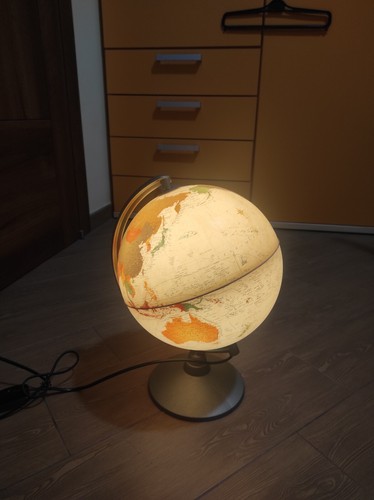Mappamondo luminoso - mappamondo,