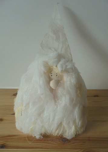 Pupazzo babbo natale - natale, bianco