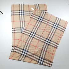 Sciarpa scialle Burberry Nova check lana seta 84,5"x29"
