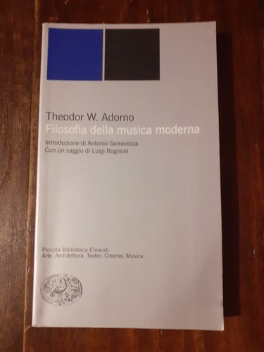 Theodor adorno filosofia - w.,