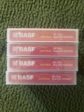 (4) BASF 8D Data Cartridges ~