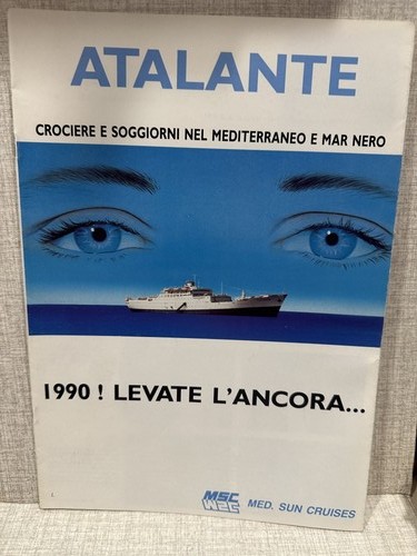 Brochure con foto interni navi - interni,