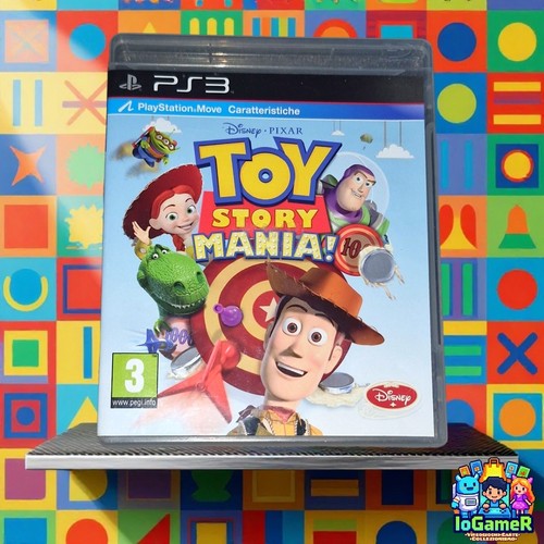 Toy story mania ps3 completo - mania,