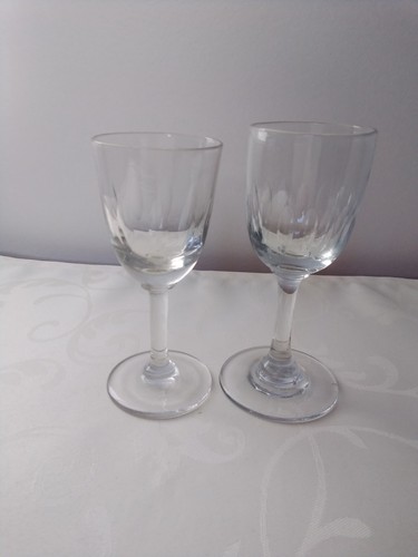 Two antique victorian drinking - two,