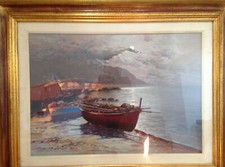 Vittorio Colucci, 50x70, originale incluso di certificato garanzia olio su tela