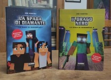 Jim Anotsu. Minecraft, La Spada Di Diamante + Il Drago Nero. Fabbri Editore 2vol