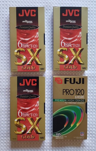 Jvc gold vhs - vhs, sx