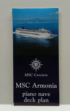 MSC Crociere Naver Armonia - Piantina Nave / Cabine (Deck Plan)