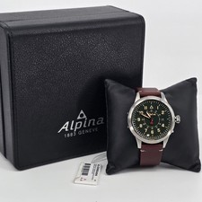 Orologio Alpina Uomo Startimer Acciaio Inox Automatico - AL-525KBG4SH6