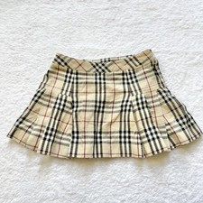 Gonna a quadri Burberry