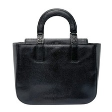 Borsa a mano Givenchy in pelle nera plastica 27 cm autentica