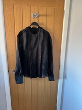 Camicia ZARA in seta nera