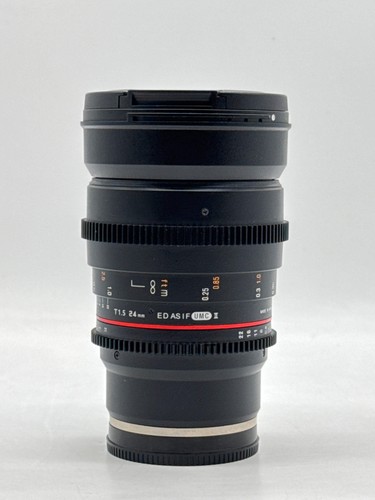 Obiettivo rokinon 24mm ed - t1.5,