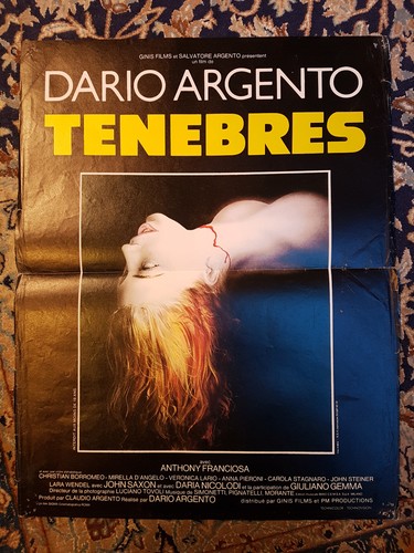 Affiche 1982 tenebres - affiche,