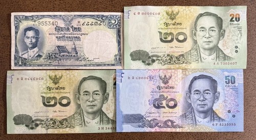 Lotto banconote thailandia - banconote,