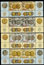 2014 monete, moneta, tallero, leone, oro, ducato veneziano, aquila, Romania, 6884, TAB/B/x2, MNH