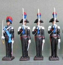 lotto soldatini piombo 60 mm