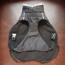 Cappotto cane cucciolo Hurtta tutte le stagioni collo imbuto impermeabile foderato in pile XS 27 cm