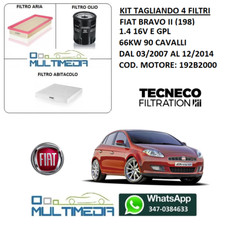 KIT TAGLIANDO 3 FILTRI TECNECO