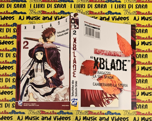 Fumetto manga xblade - xblade, 2