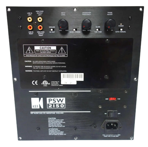 Piastra per subwoofer kef - per,