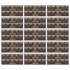 15 fogli EID AL-FIRR BOTTIGLIA MINERALE DI BOTTIGLIA ADESSORI Adesivi