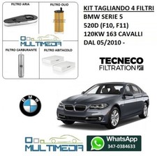 KIT TAGLIANDO 4 FILTRI TECNECO