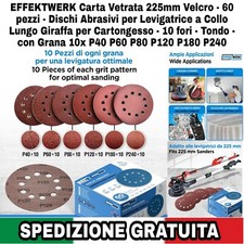 Carta Vetrata 225mm Velcro