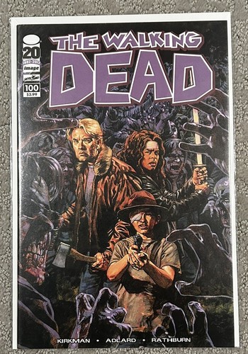 The walking dead 100 cover - dead, #100