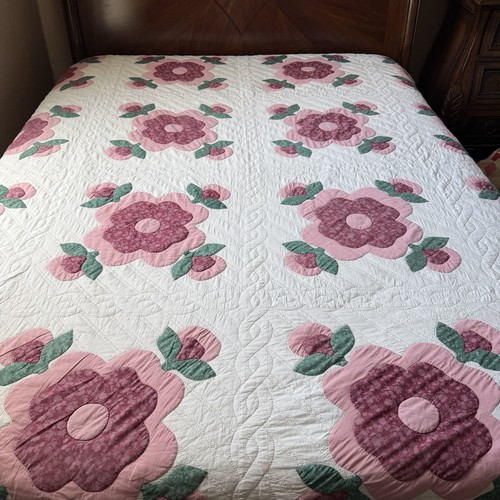 Trapunta vintage fatta mano - a,
