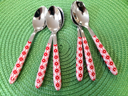 Set cucchiaini dessert e - set,