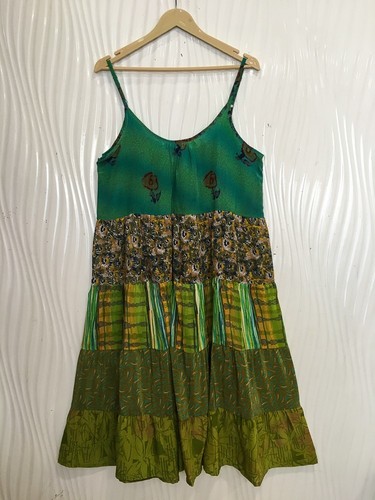 Patchwork seta abiti - di, seta,