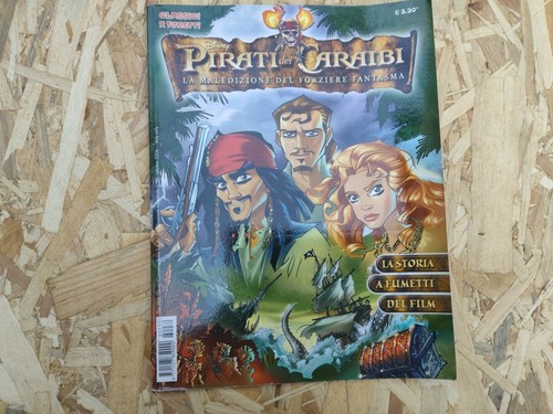 Fumetto pirati dei caraibi - pirati,