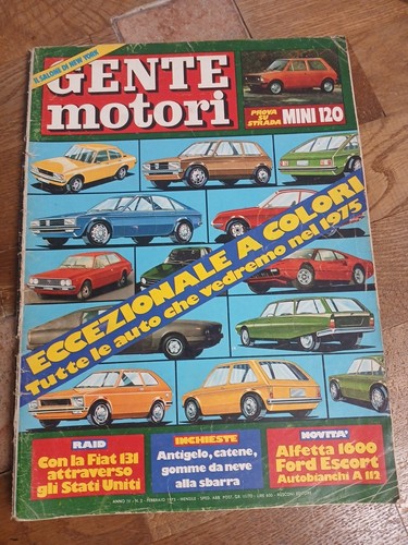 Gente motori 1975 - motori, 1975=simca