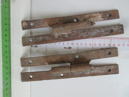Coppia vecchi antichi cardini - vecchi,