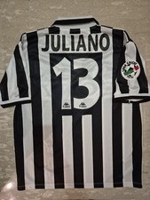 maglia juventus 1996 1997 mark juliano 13 match worn kappa vintage home
