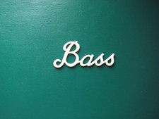 Marshall Bass logo's  White (some  aged) also