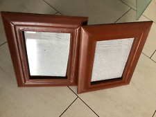 CORNICE FOTO IN PELLE MARRONE